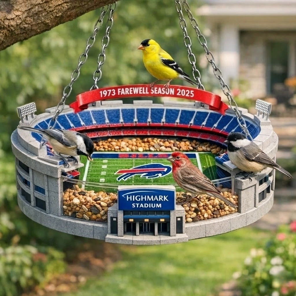 HIGHMARK STADIUM Farewell Season Commemorative Bird Feeder
