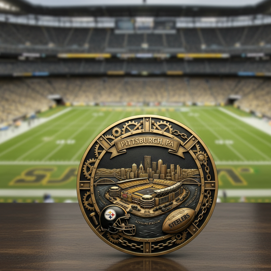 Pittsburgh Steelers 93rd Anniversary Commemorative Coin - 1933–2026