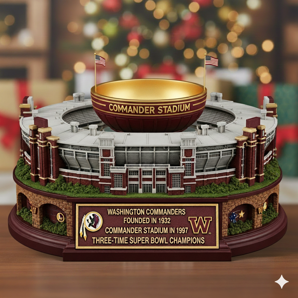Washington Commanders Anniversary Commander Stadium Collectible Model