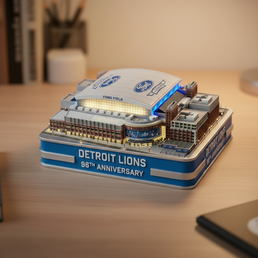 Detroit Lions 96th Anniversary Ford Field Light-Up Collectible Model
