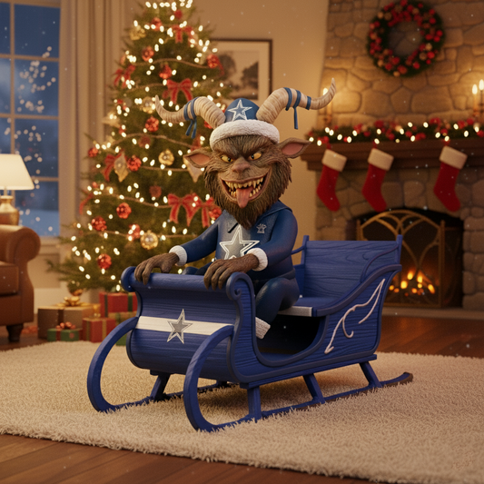 🎄 Football Team Krampus Statue