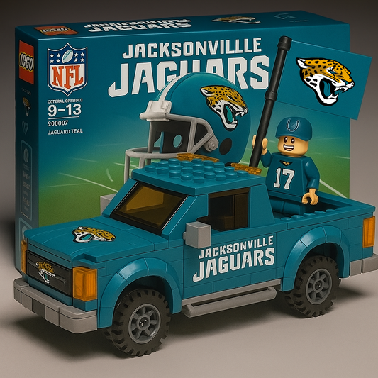 32 Teams Pickup Truck Building Blocks