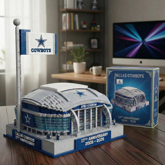 Dallas Cowboys AT&T Stadium Collectible Building Blocks Set