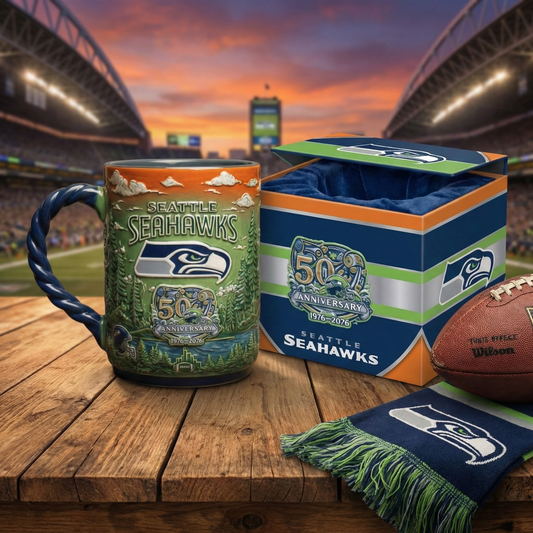 Seattle Seahawks 50th Anniversary Mug