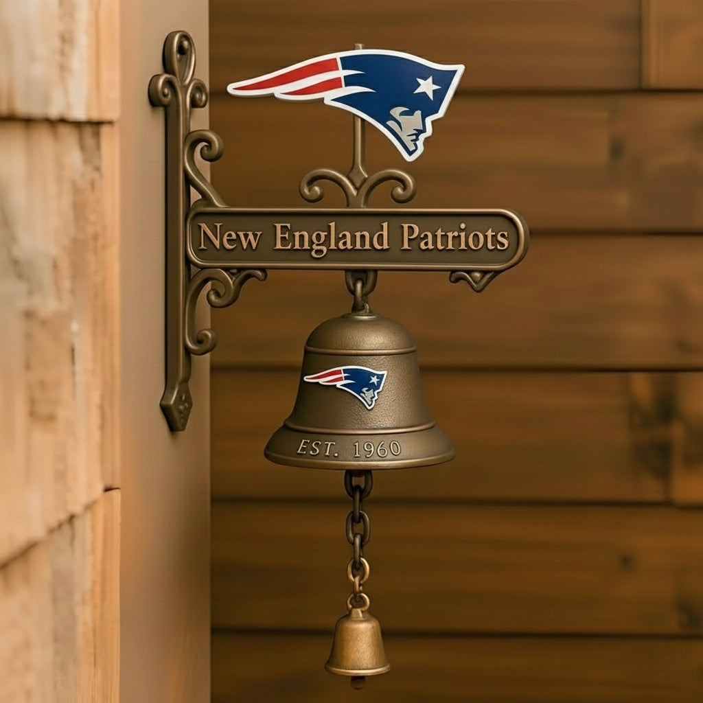 🔥Buy 2 Get 2 Free 🔥🏈 Football Team Retro Wall-Mounted Metal Doorbell