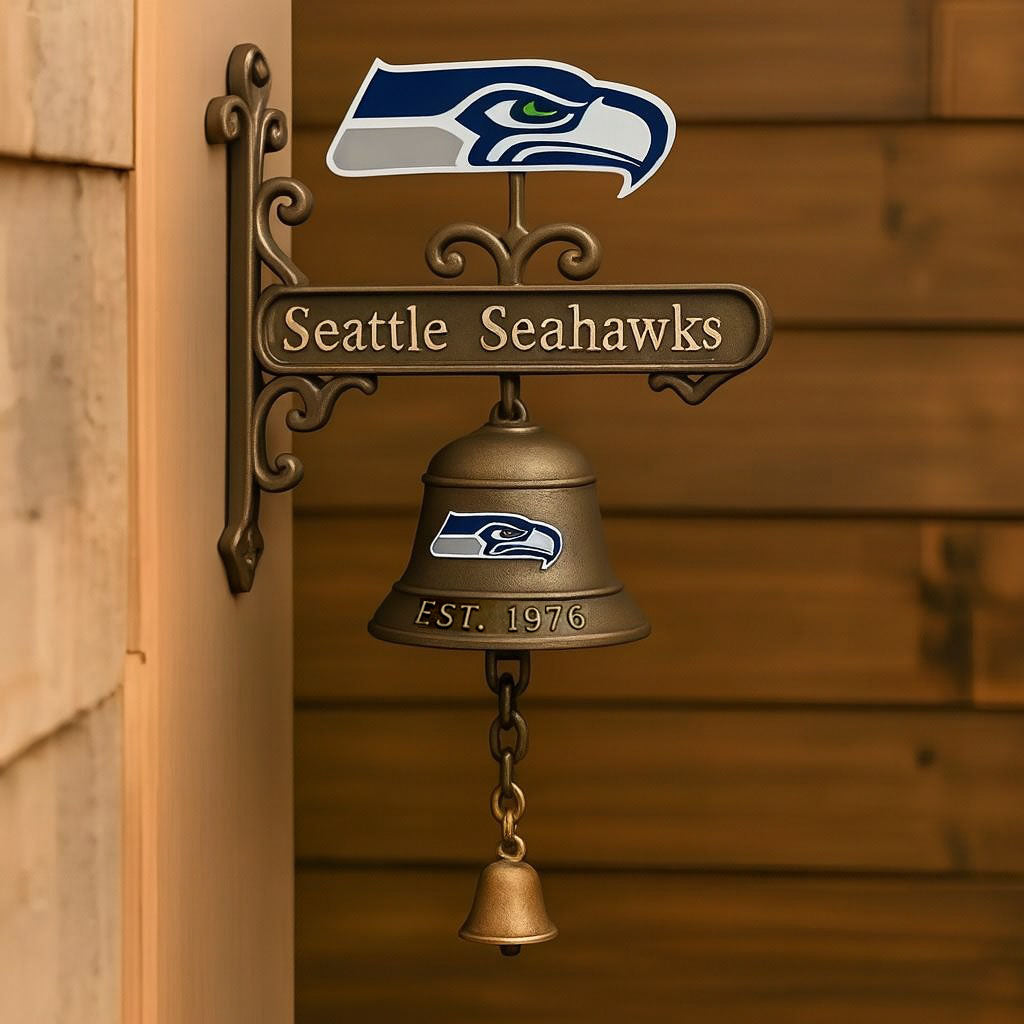 🔥Buy 2 Get 2 Free 🔥🏈 Football Team Retro Wall-Mounted Metal Doorbell