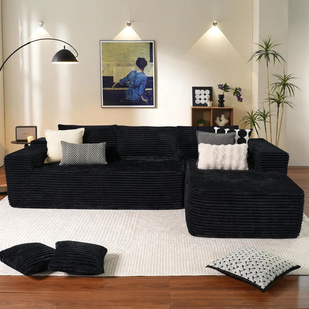 Minimalist L-Shape Couch