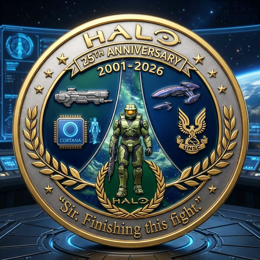 HALO 2001-2026 25th Anniversary Commemorative Coin