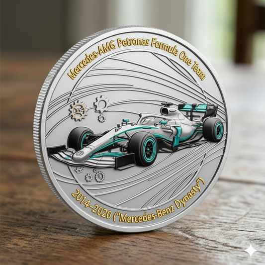 Mercedes F1 Commemorative Coin