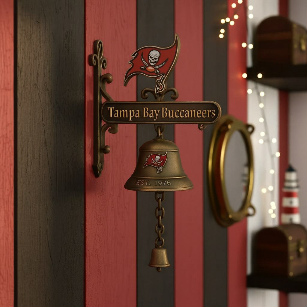🔥Buy 2 Get 2 Free 🔥🏈 Football Team Retro Wall-Mounted Metal Doorbell