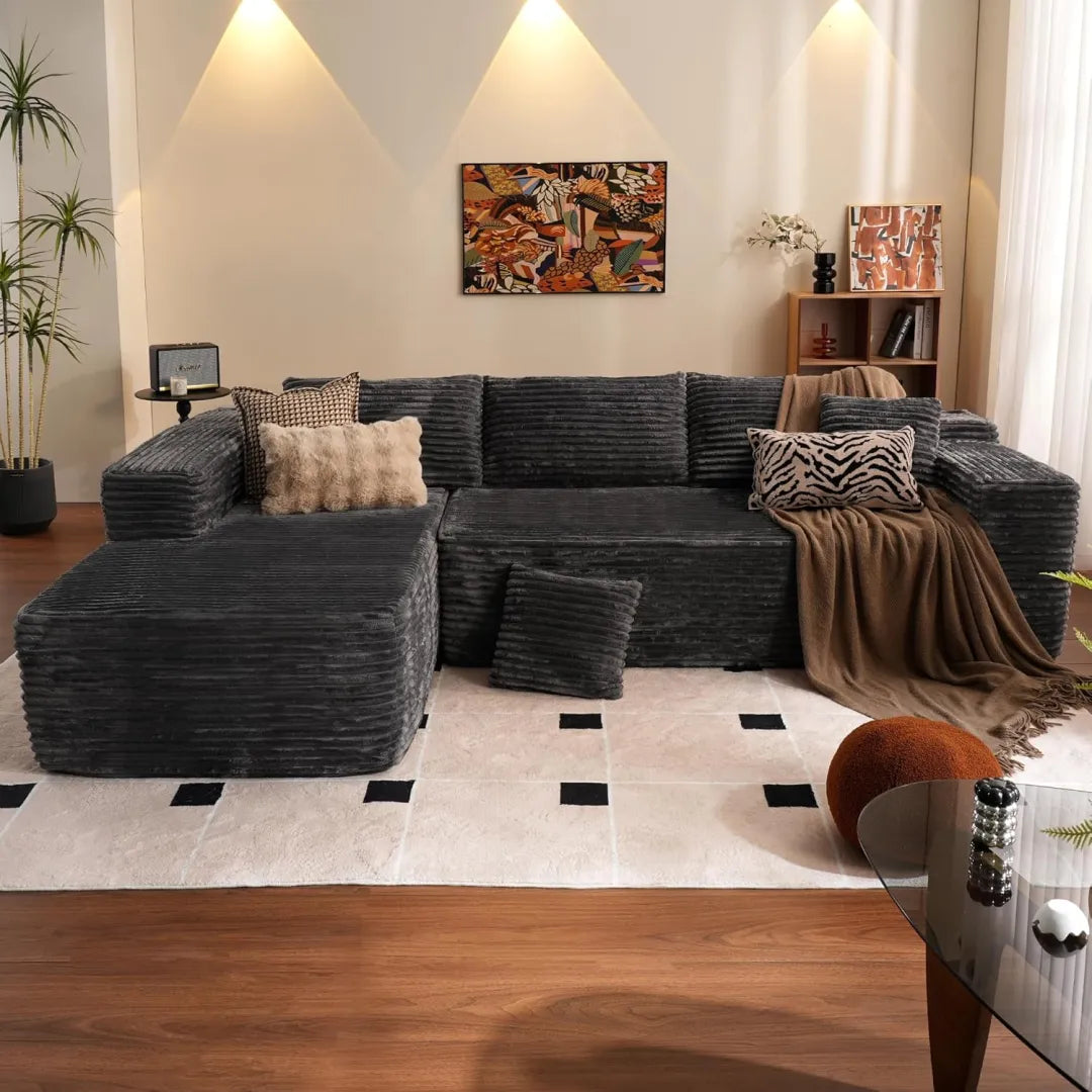 Minimalist L-Shape Couch