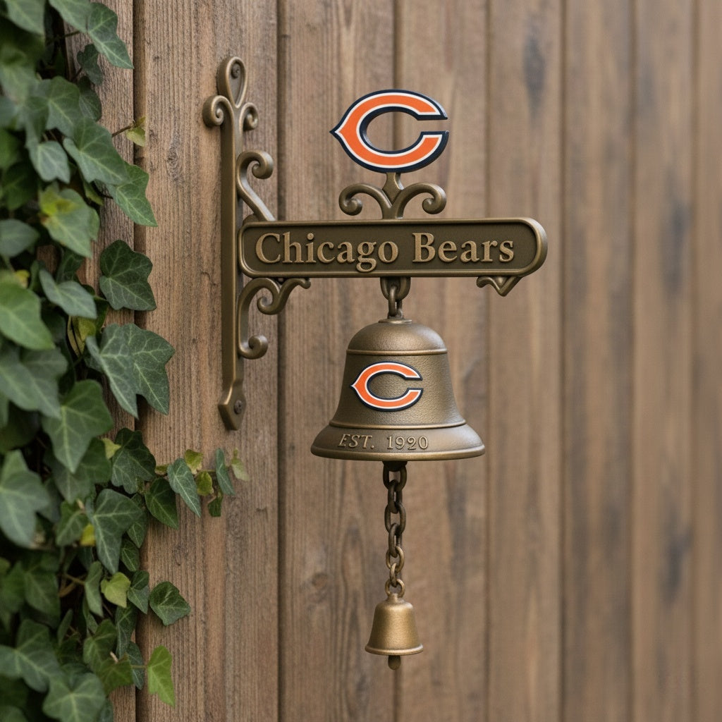🔥Buy 2 Get 2 Free 🔥🏈 Football Team Retro Wall-Mounted Metal Doorbell