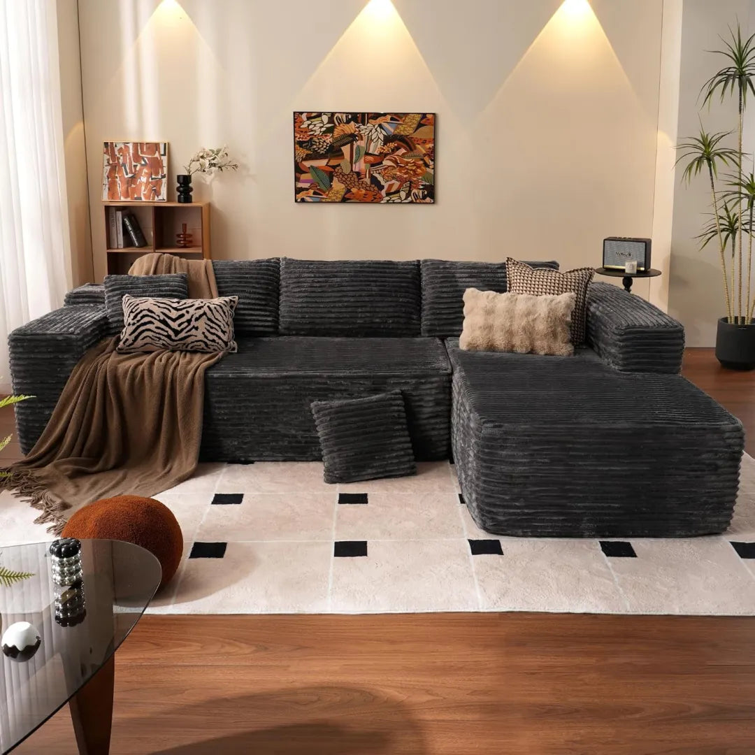 Minimalist L-Shape Couch