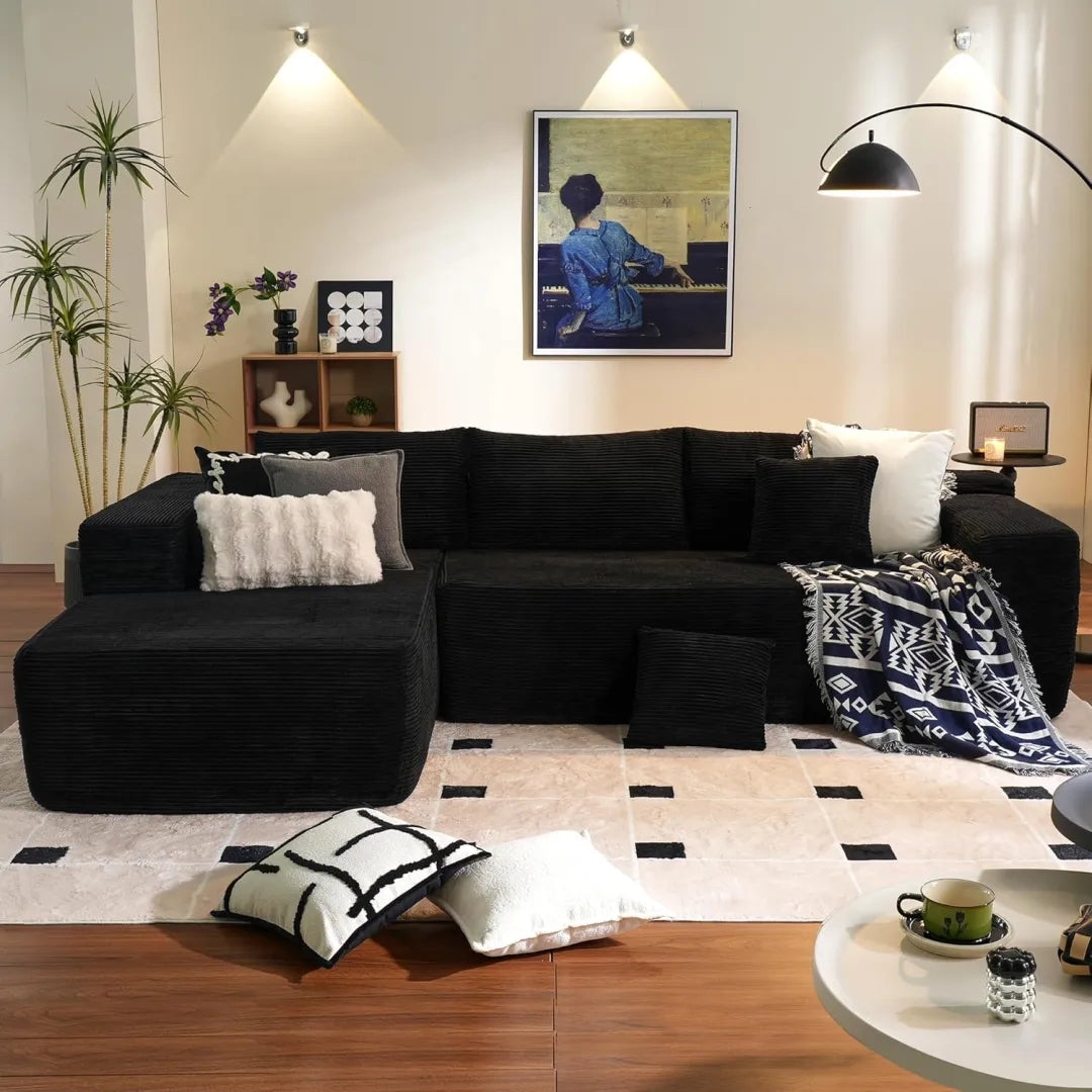 Minimalist L-Shape Couch