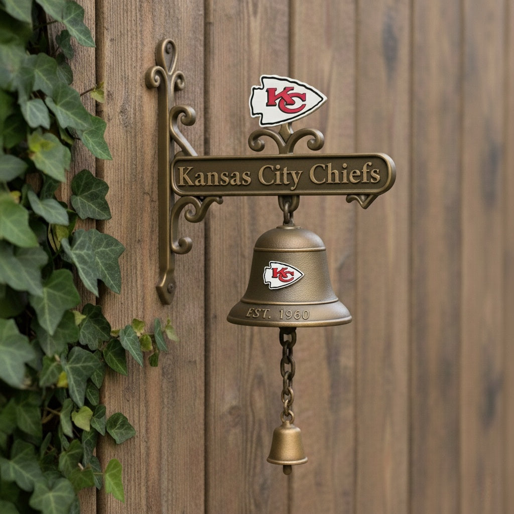 🔥Buy 2 Get 2 Free 🔥🏈 Football Team Retro Wall-Mounted Metal Doorbell