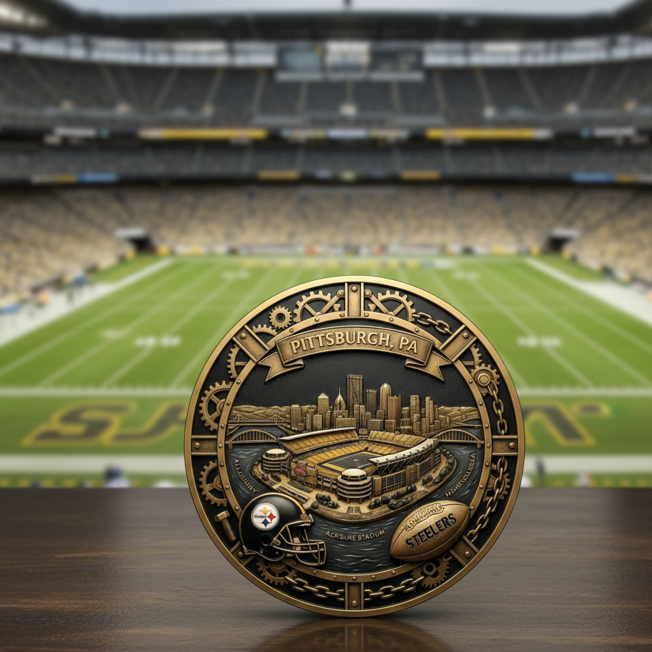 Pittsburgh Steelers 93rd Anniversary Commemorative Coin - 1933–2026