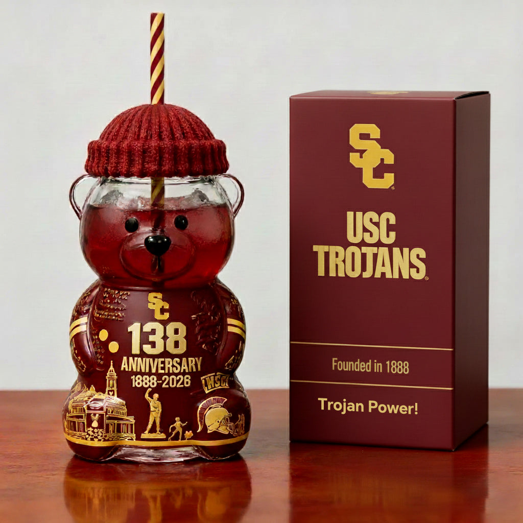 USC Trojans Anniversary Bear Cup