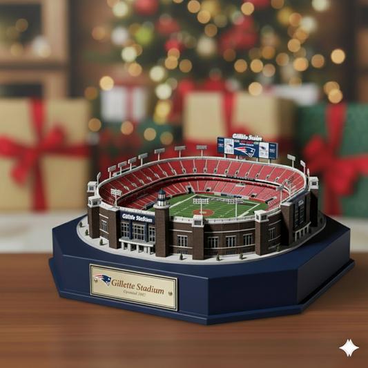 New England Patriots Anniversary Gillette Stadium Collectible Model