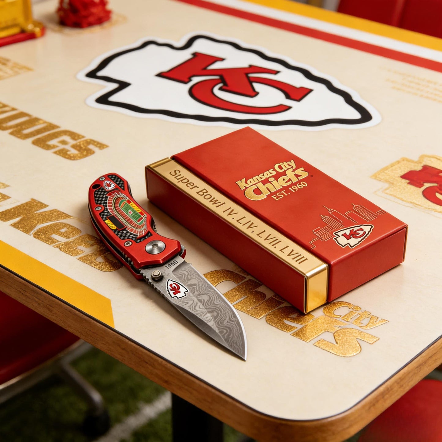 Kansas City Chiefs Collector's Knife