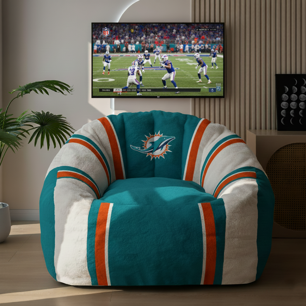 💝𝗧𝗼𝗱𝗮𝘆'𝘀 𝗦𝗽𝗲𝗰𝗶𝗮𝗹𝘀💥🏈Football Team Lazy Sofa Chair — Ultimate Game Day Lounger for True Fans