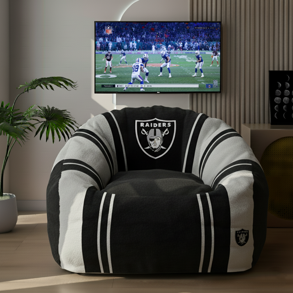 💝𝗧𝗼𝗱𝗮𝘆'𝘀 𝗦𝗽𝗲𝗰𝗶𝗮𝗹𝘀💥🏈Football Team Lazy Sofa Chair — Ultimate Game Day Lounger for True Fans