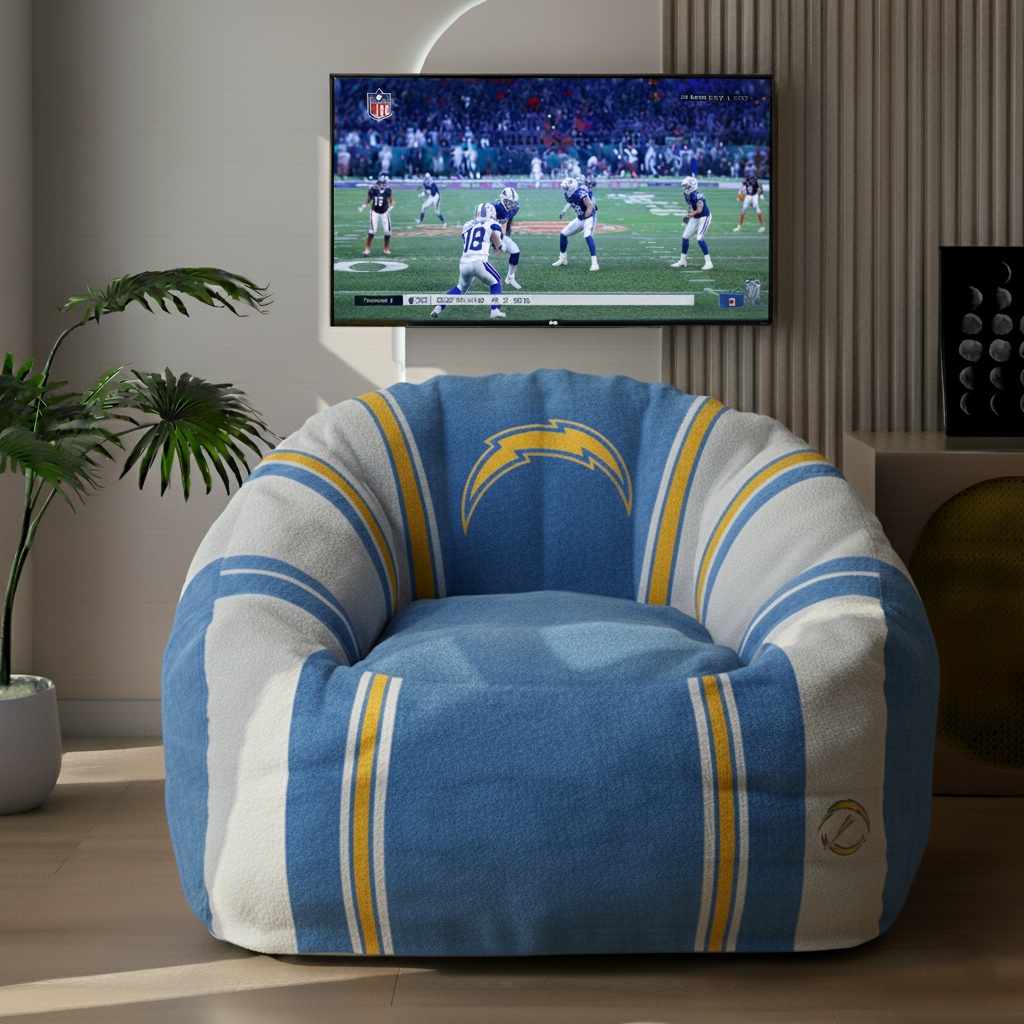 💝𝗧𝗼𝗱𝗮𝘆'𝘀 𝗦𝗽𝗲𝗰𝗶𝗮𝗹𝘀💥🏈Football Team Lazy Sofa Chair — Ultimate Game Day Lounger for True Fans
