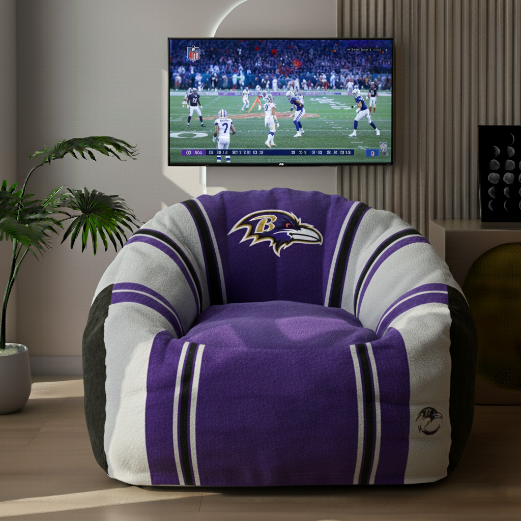 💝𝗧𝗼𝗱𝗮𝘆'𝘀 𝗦𝗽𝗲𝗰𝗶𝗮𝗹𝘀💥🏈Football Team Lazy Sofa Chair — Ultimate Game Day Lounger for True Fans