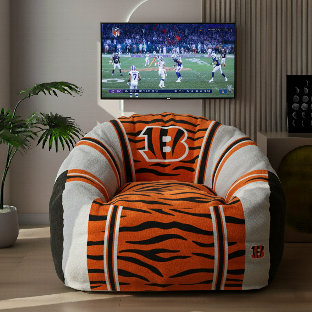 💝𝗧𝗼𝗱𝗮𝘆'𝘀 𝗦𝗽𝗲𝗰𝗶𝗮𝗹𝘀💥🏈Football Team Lazy Sofa Chair — Ultimate Game Day Lounger for True Fans