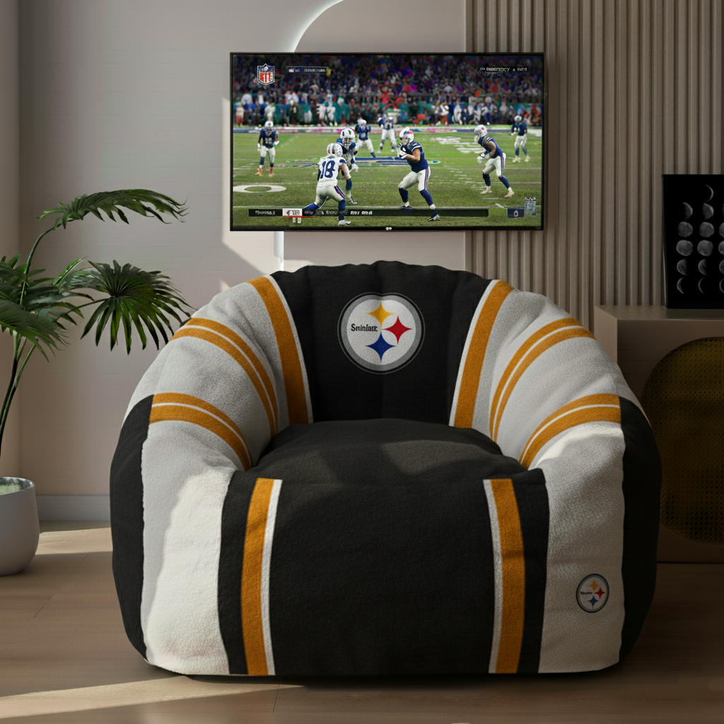 💝𝗧𝗼𝗱𝗮𝘆'𝘀 𝗦𝗽𝗲𝗰𝗶𝗮𝗹𝘀💥🏈Football Team Lazy Sofa Chair — Ultimate Game Day Lounger for True Fans