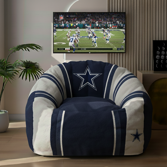 💝𝗧𝗼𝗱𝗮𝘆'𝘀 𝗦𝗽𝗲𝗰𝗶𝗮𝗹𝘀💥🏈Football Team Lazy Sofa Chair — Ultimate Game Day Lounger for True Fans