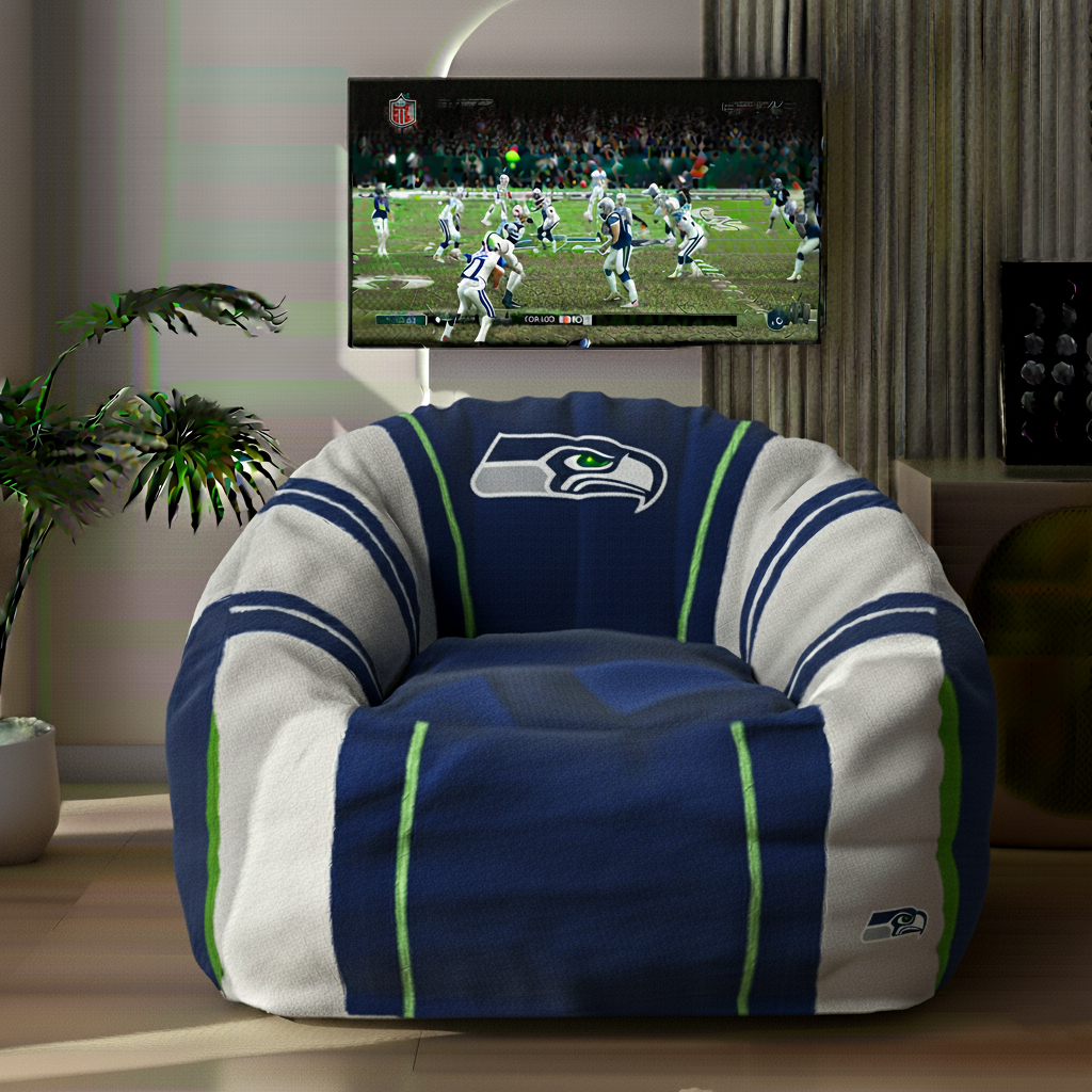 💝𝗧𝗼𝗱𝗮𝘆'𝘀 𝗦𝗽𝗲𝗰𝗶𝗮𝗹𝘀💥🏈Football Team Lazy Sofa Chair — Ultimate Game Day Lounger for True Fans