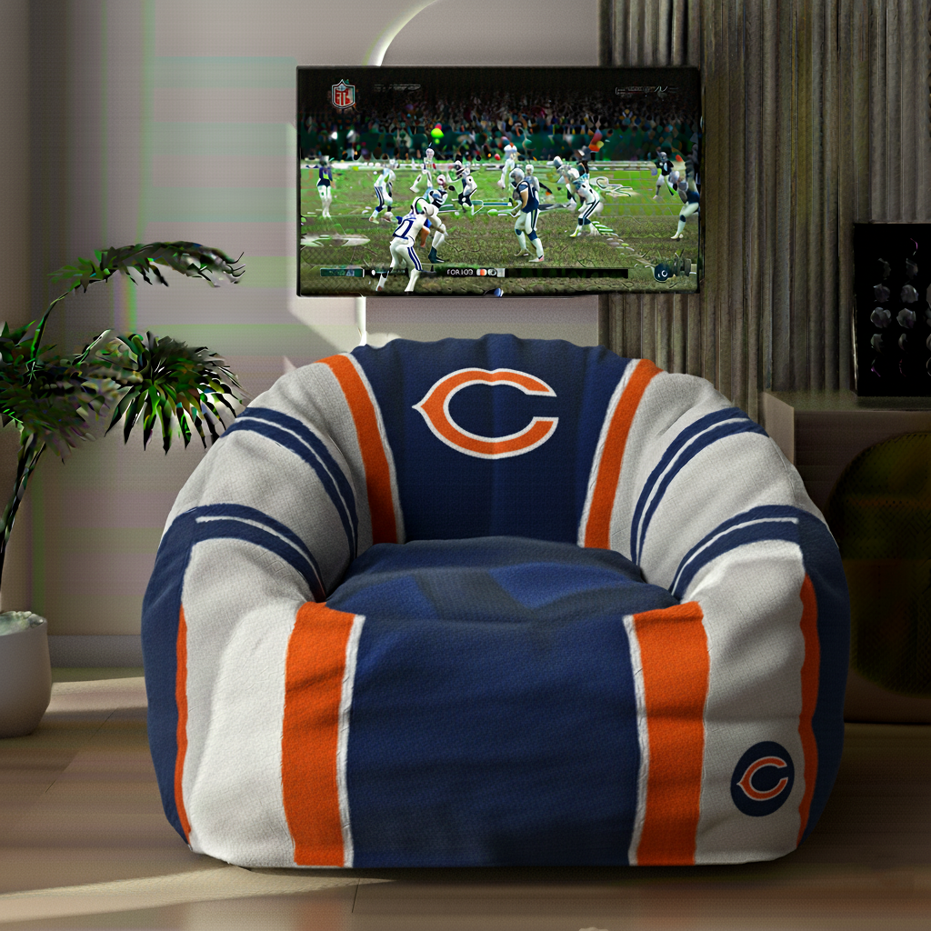 💝𝗧𝗼𝗱𝗮𝘆'𝘀 𝗦𝗽𝗲𝗰𝗶𝗮𝗹𝘀💥🏈Football Team Lazy Sofa Chair — Ultimate Game Day Lounger for True Fans