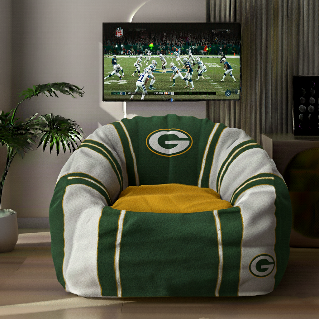 💝𝗧𝗼𝗱𝗮𝘆'𝘀 𝗦𝗽𝗲𝗰𝗶𝗮𝗹𝘀💥🏈Football Team Lazy Sofa Chair — Ultimate Game Day Lounger for True Fans