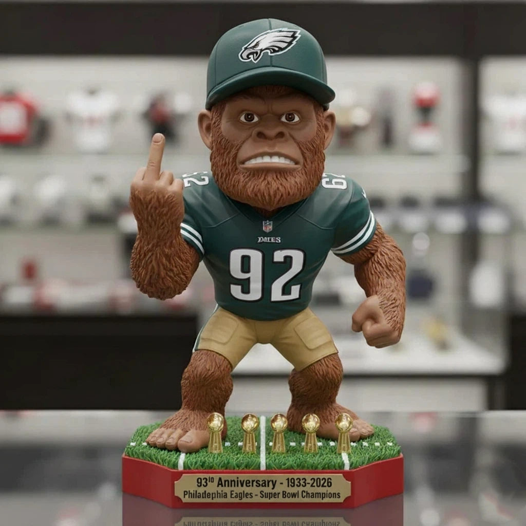 Philadelphia Eagles 93rd Anniversary Champion Figurine – Limited Edition Collectible (1933–2026)