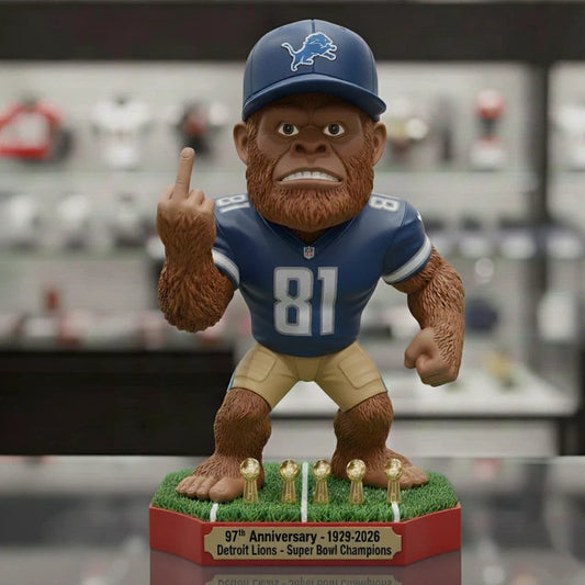 Detroit Lions Anniversary Champion Figurine – Limited Edition Collector’s Statue (1929–2026)