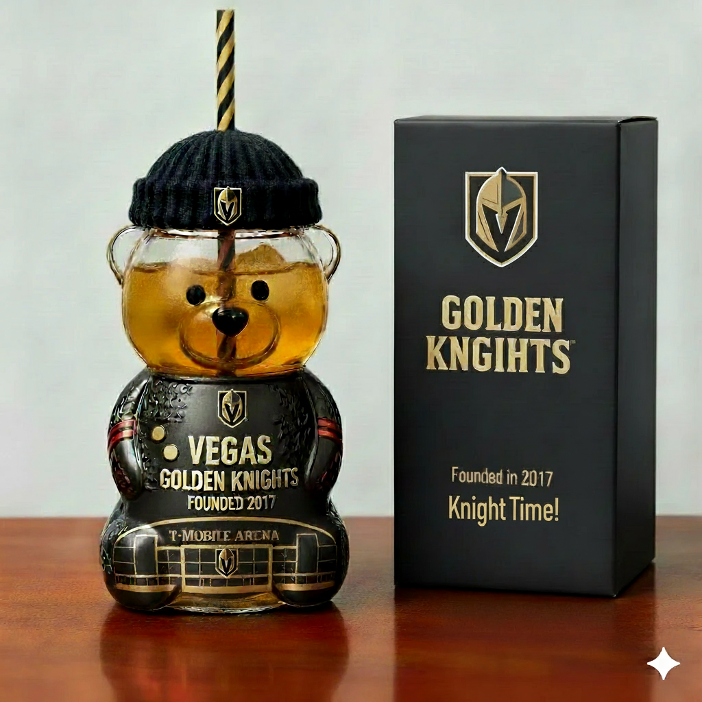 Vegas Golden Knights Anniversary Bear Cup