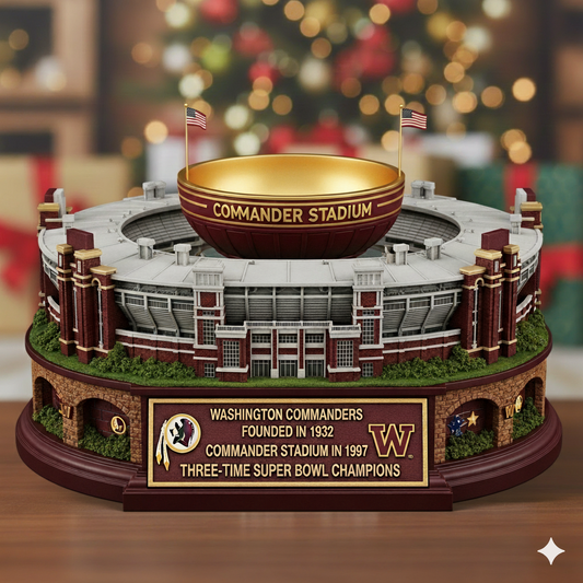 Washington Commanders Anniversary Commander Stadium Collectible Model