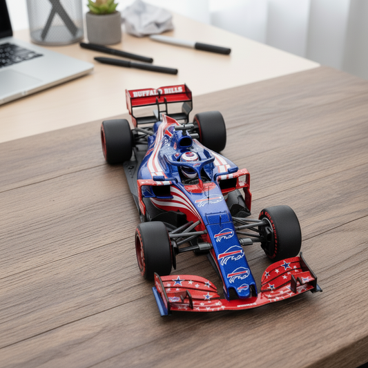 🏎️ Football Team F1 Car Model — Team-Branded Formula-Style Display Model