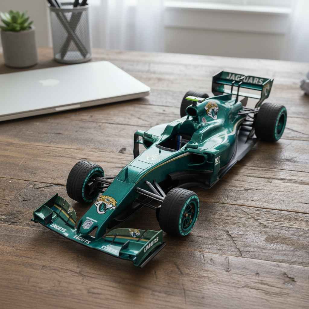 🏎️ Football Team F1 Car Model — Team-Branded Formula-Style Display Model