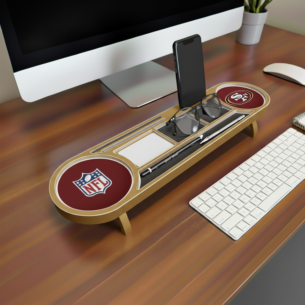 🖥️ Football Team Computer Storage Stand