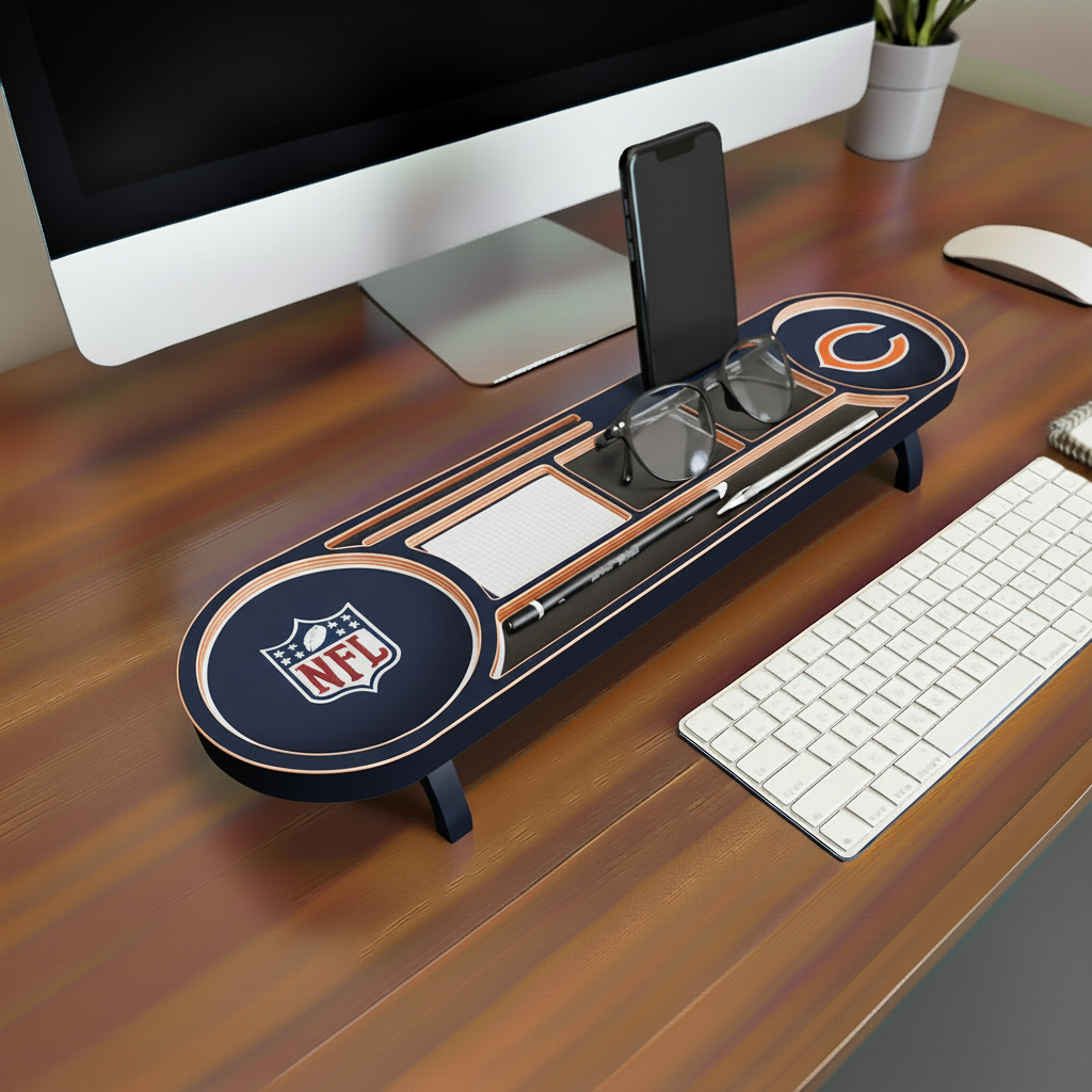 🖥️ Football Team Computer Storage Stand