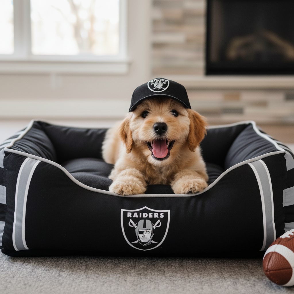 🛏️Football team pet beds