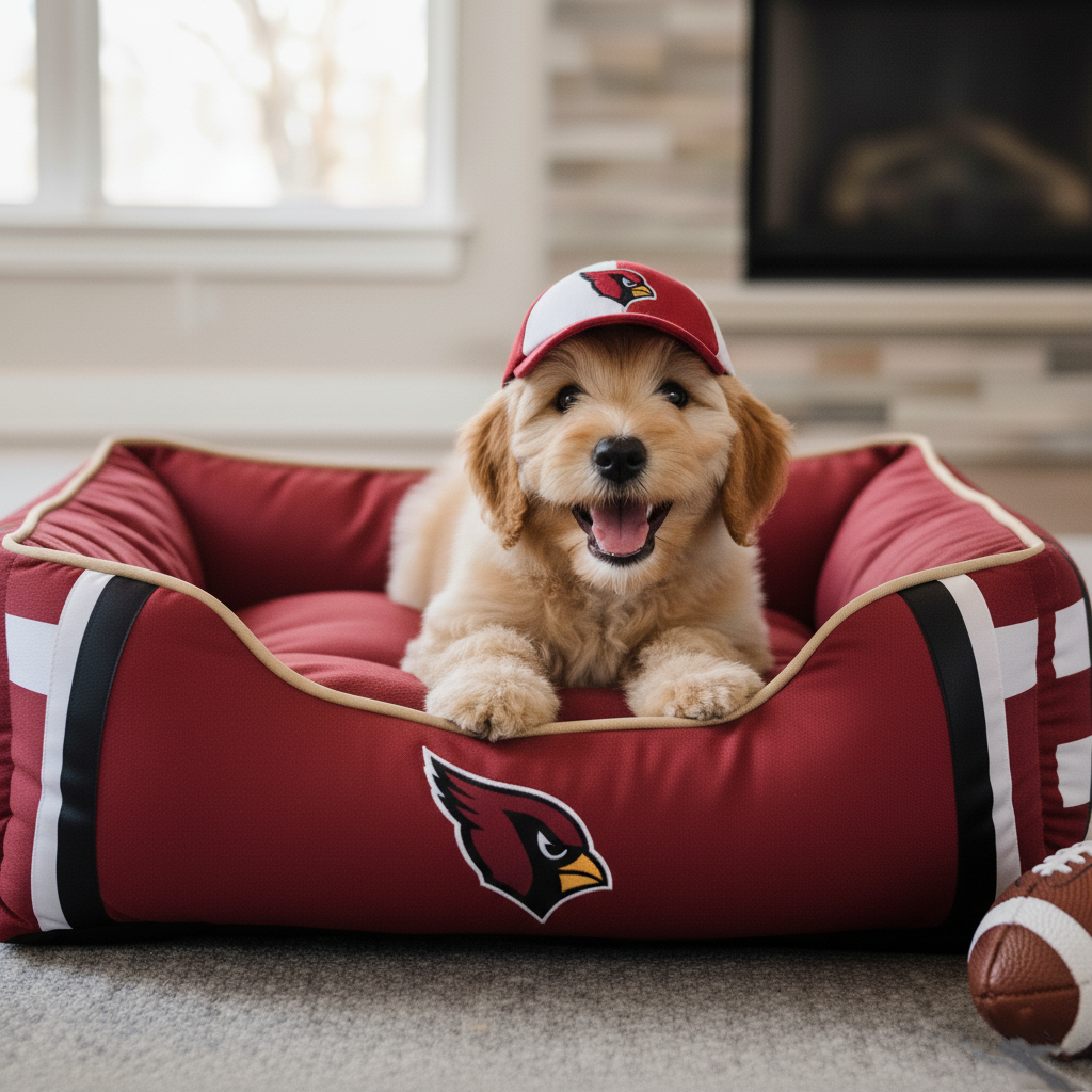 🛏️Football team pet beds