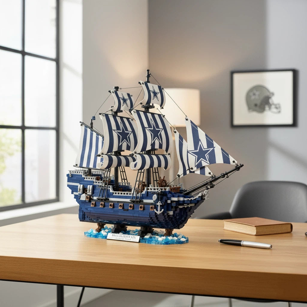 ⚓ Football Building Blocks — Pirate Ship