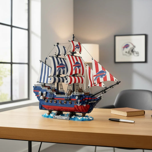 ⚓ Football Building Blocks — Pirate Ship