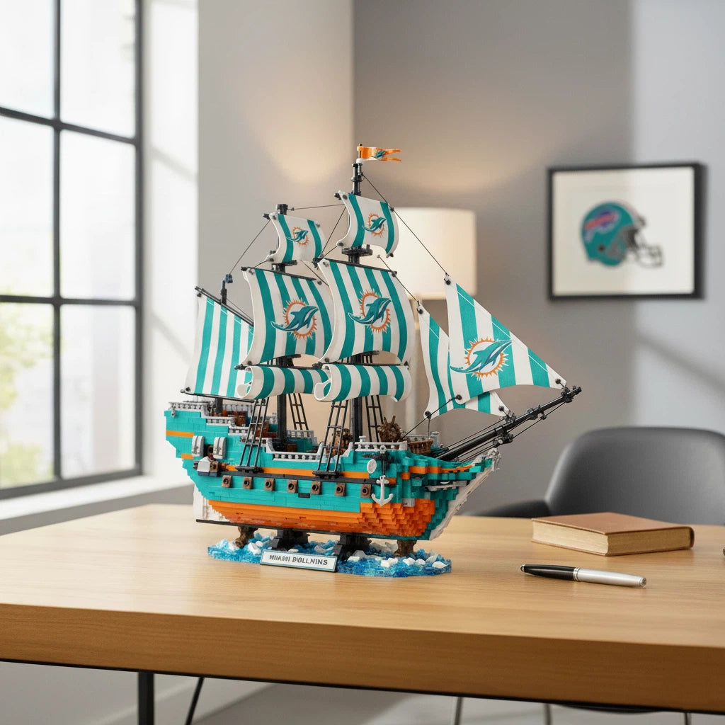 ⚓ Football Building Blocks — Pirate Ship