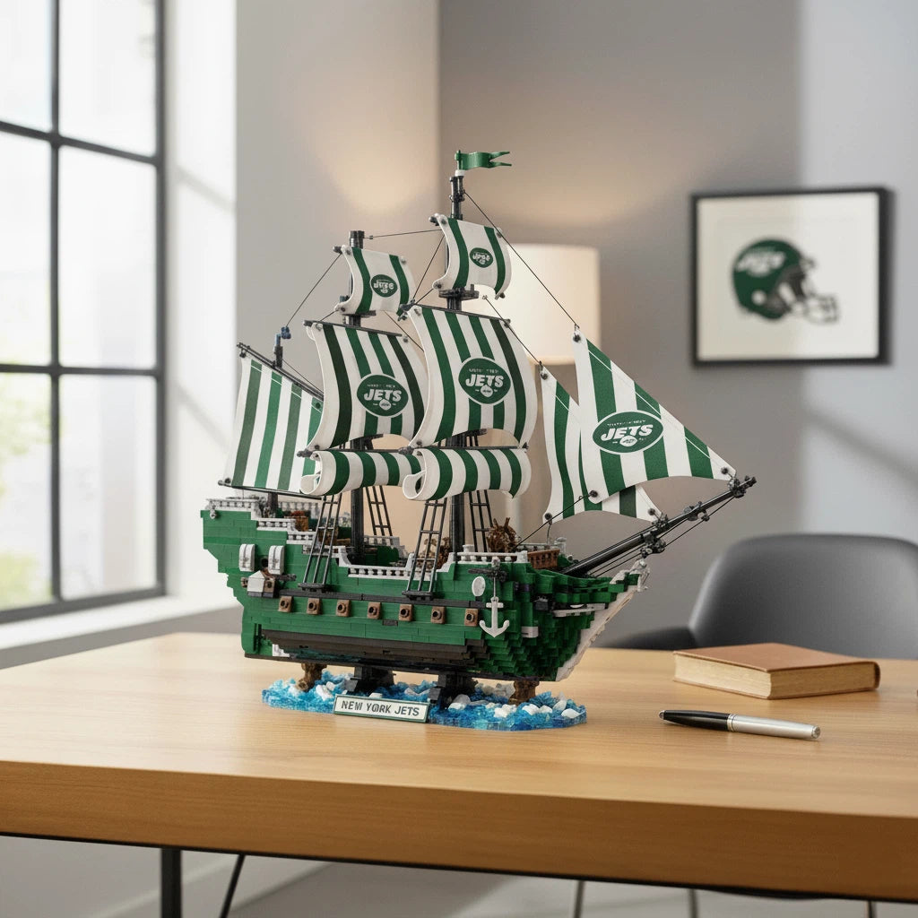 ⚓ Football Building Blocks — Pirate Ship