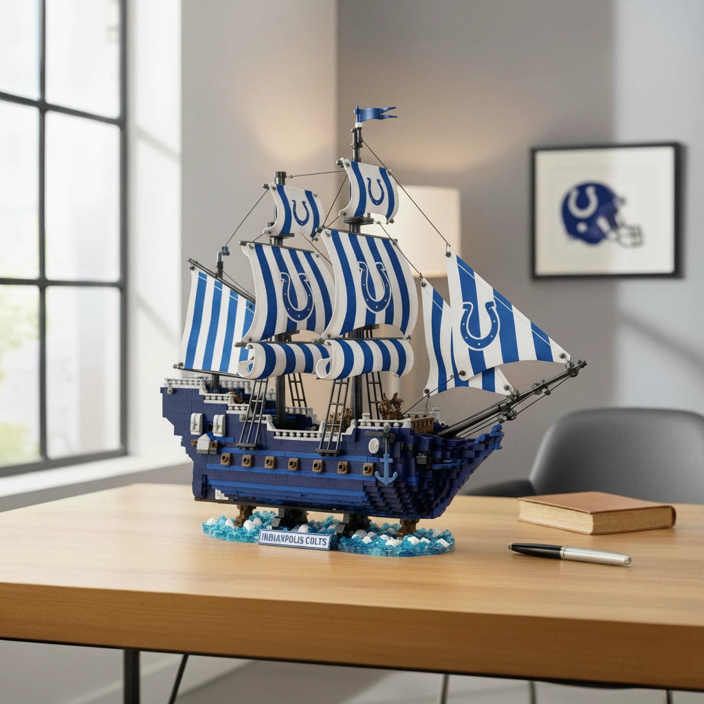 ⚓ Football Building Blocks — Pirate Ship