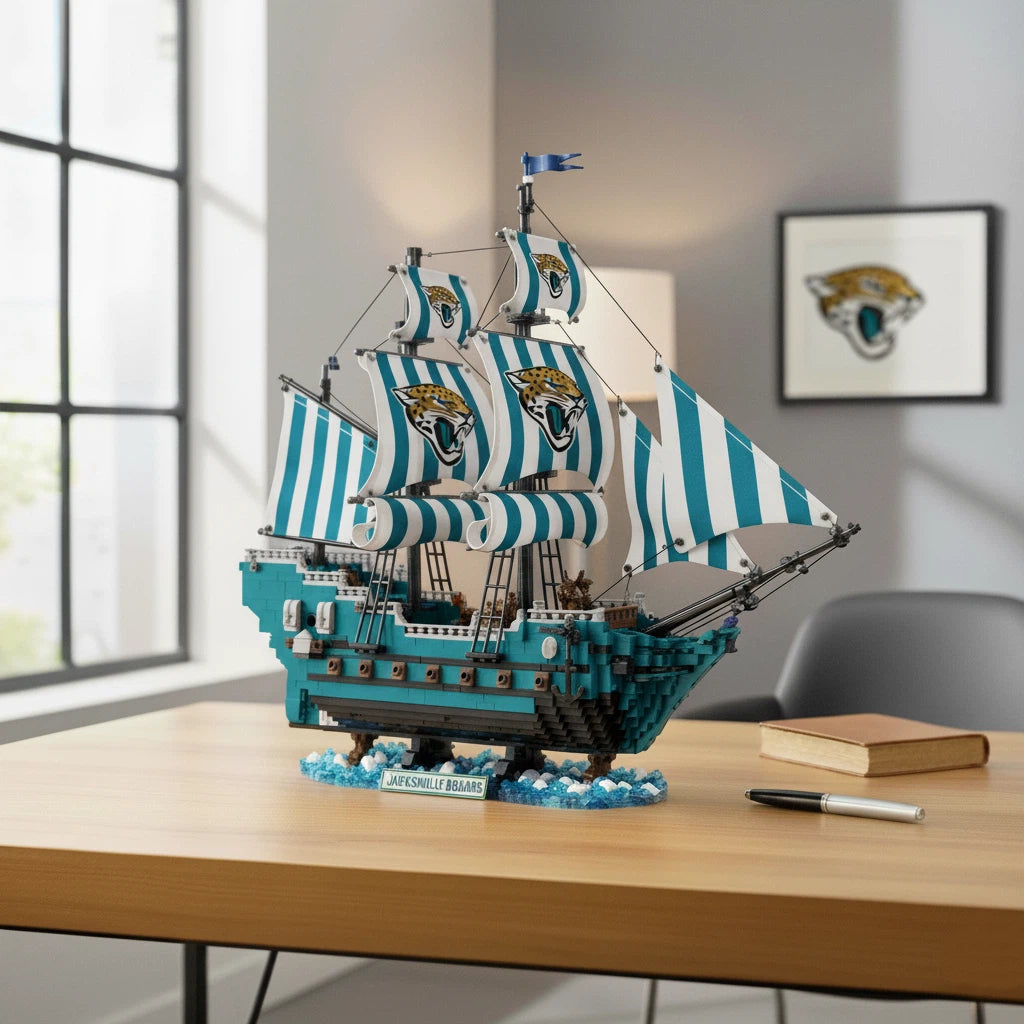 ⚓ Football Building Blocks — Pirate Ship