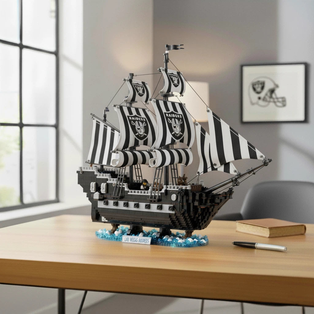 ⚓ Football Building Blocks — Pirate Ship